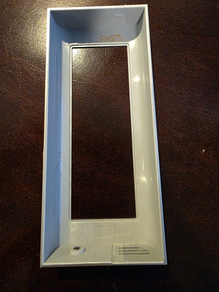 Ring Video Doorbell Pro 2 Interchangeable Cover Faceplate Silver