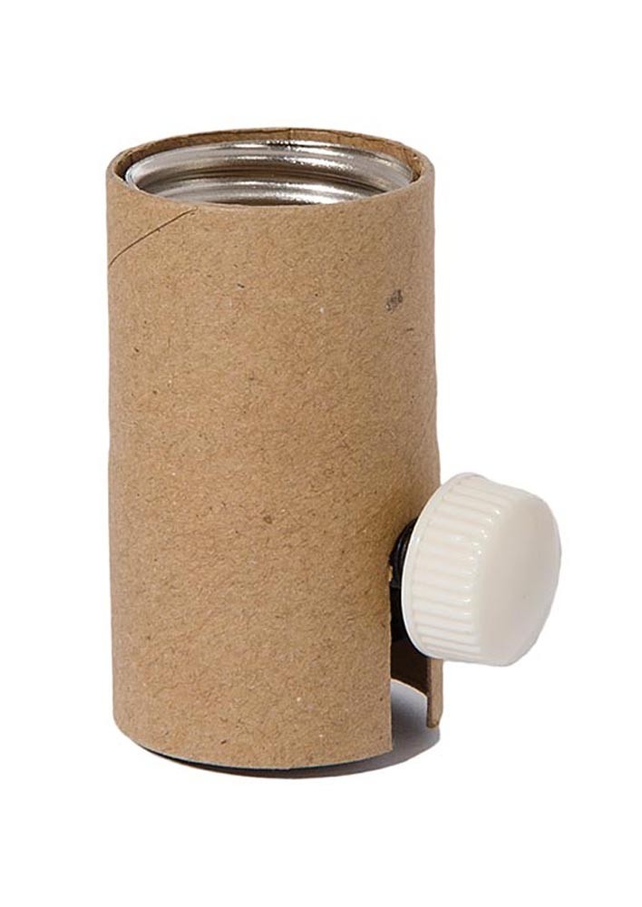 B&P Lamp® Full Range Dimmer Socket Interior with Ivory Knob