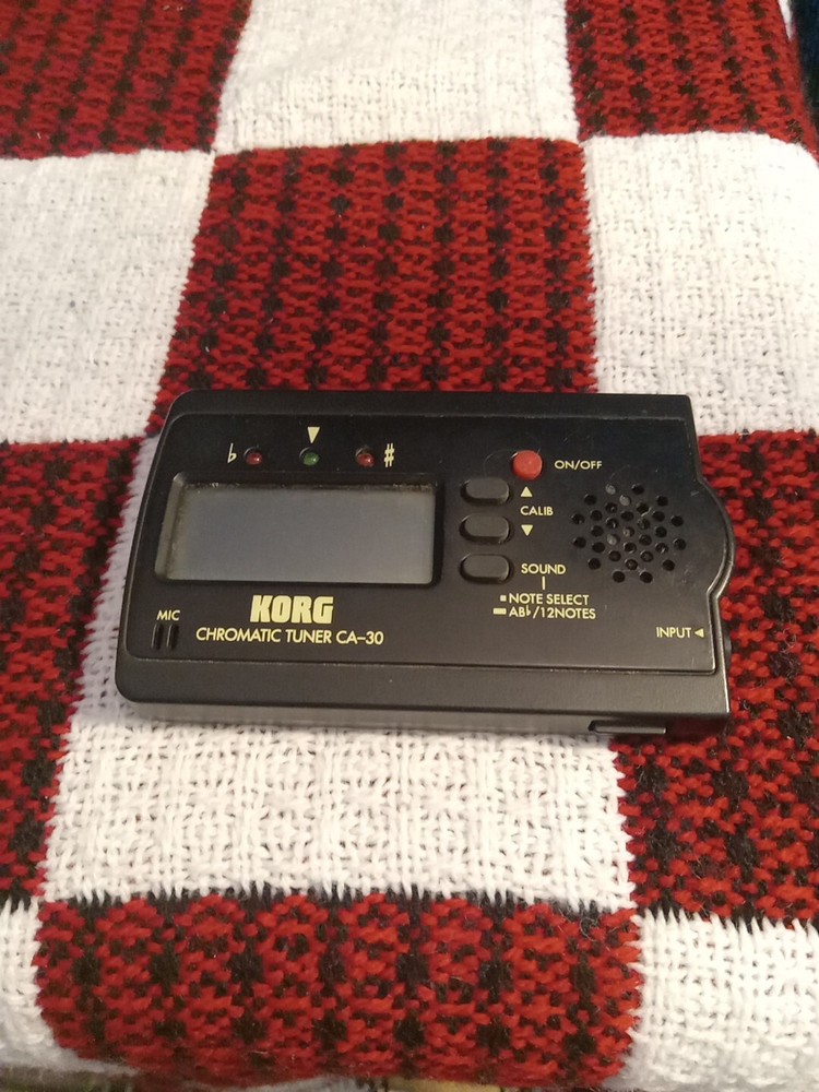 KORG Chromatic Tuner CA-30 Untested