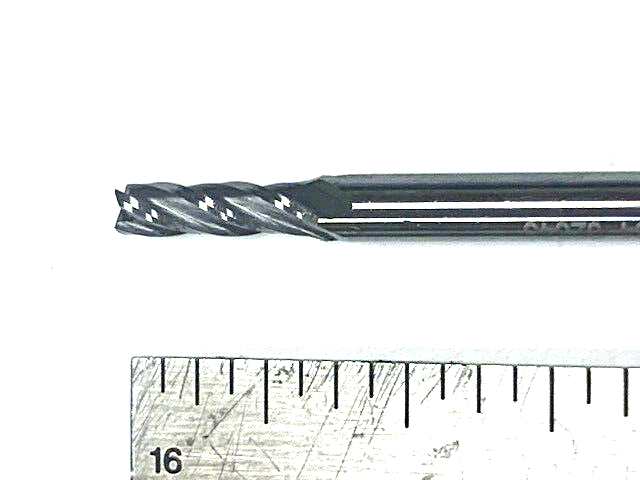 2.5 MM 4 FLUTE METRIC SINGLE END CARBIDE END MILL OSG 404-0984 USA