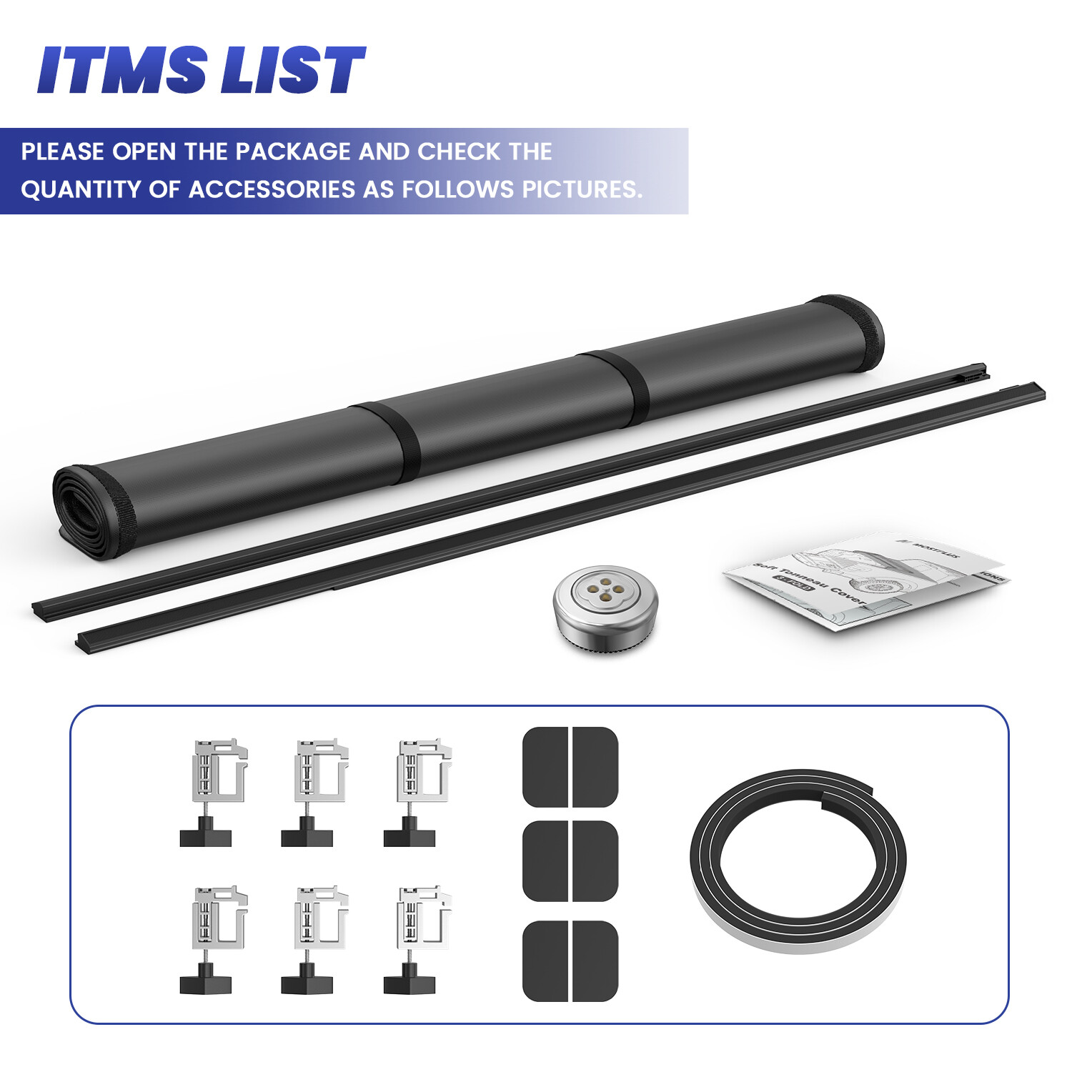 New 5.5FT Tonneau Cover For 2015-2025 Ford F150 F-150 66" Truck Short Bed