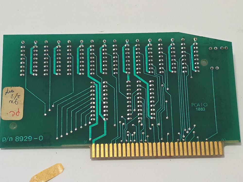 Apple II QuadRAM E-RAM 80 add on card