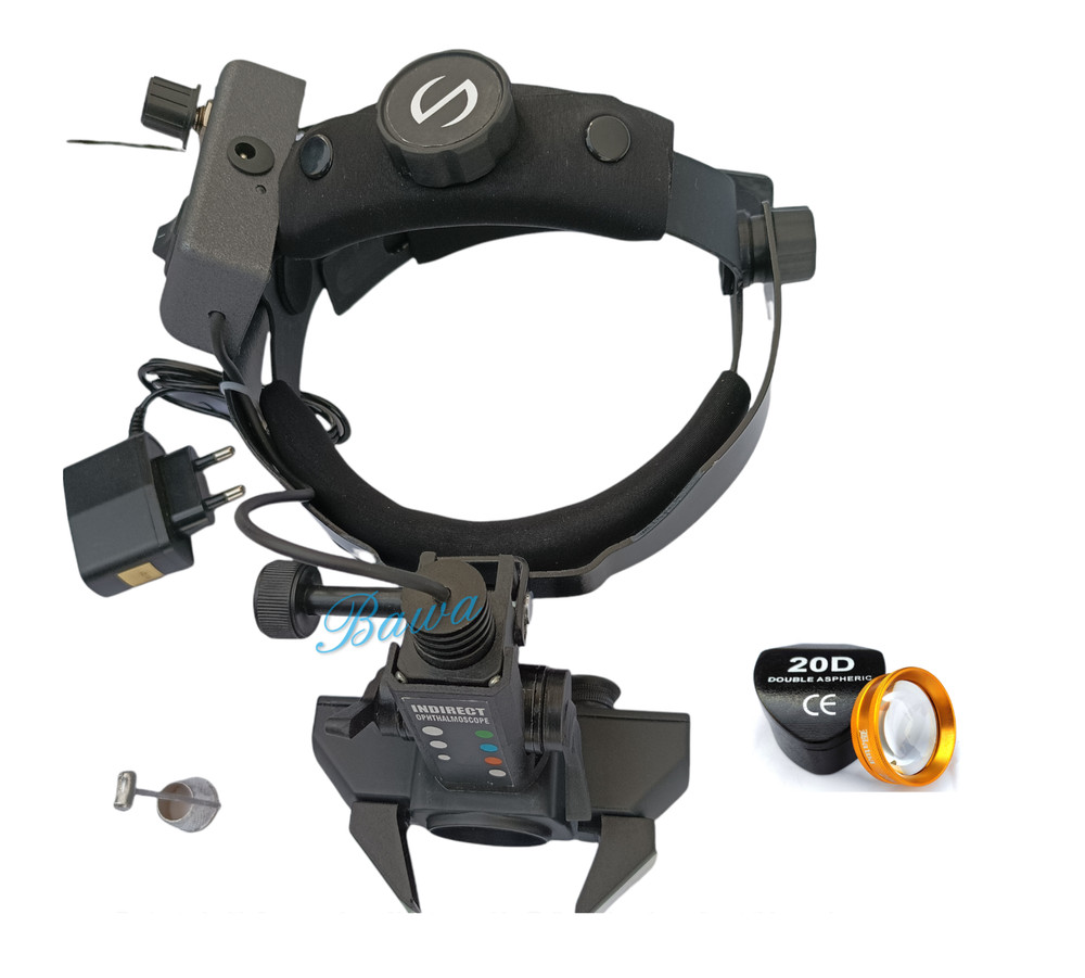 Original Bawa 4 Filter Binocular Indirect Ophthalmoscope + 20D & 28D