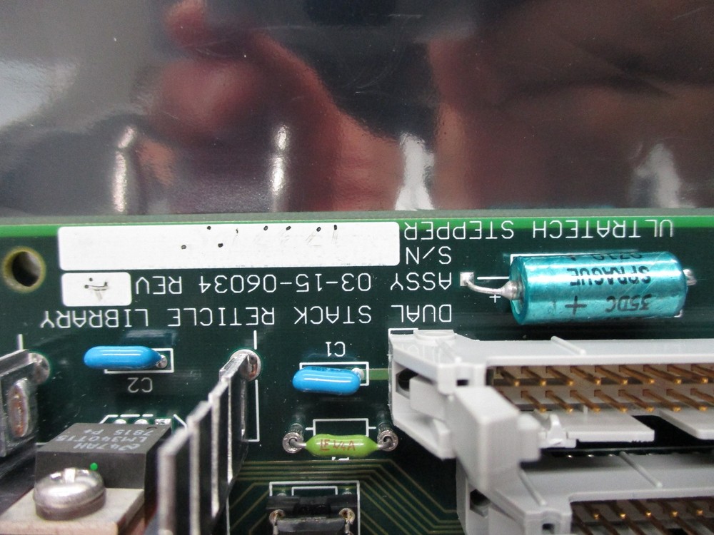 Ultratech Stepper 03-15-06034 Dual Stack Reticle Library Board PCB Used Working