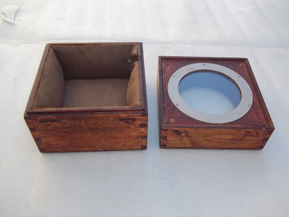 Vintage Marine Chronometer Case