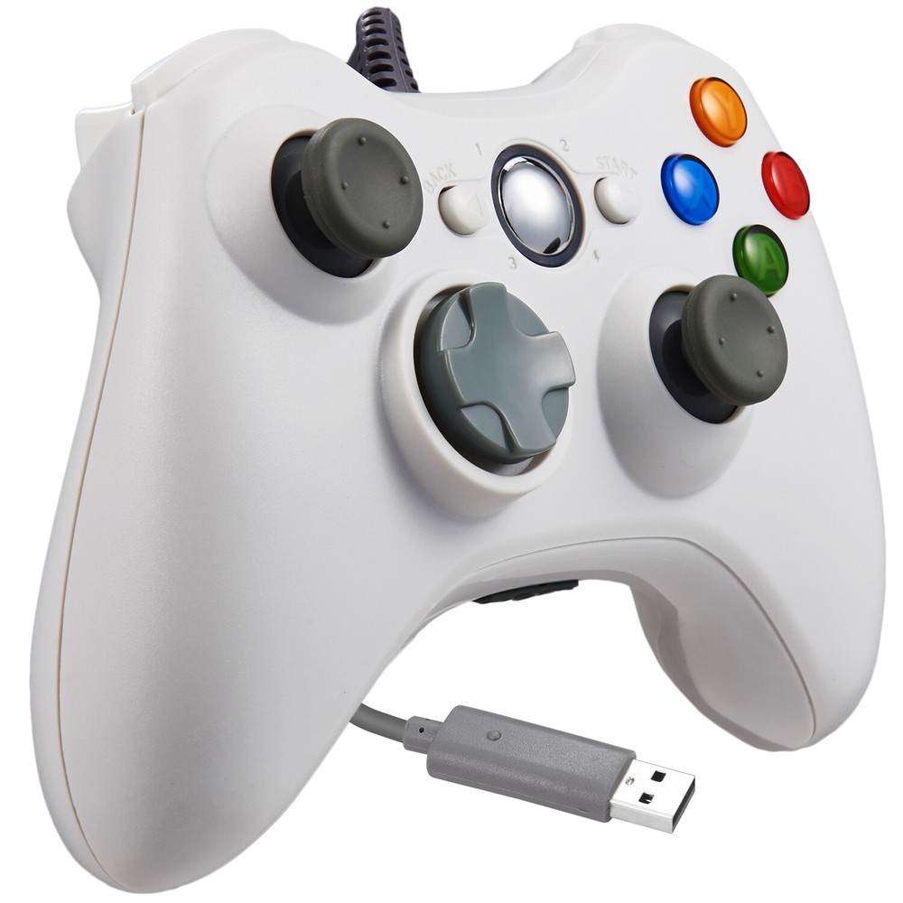 Xbox 360 Wired Controller for Microsoft Xbox 360 & Slim/PC Window 7 8 10 11 XP