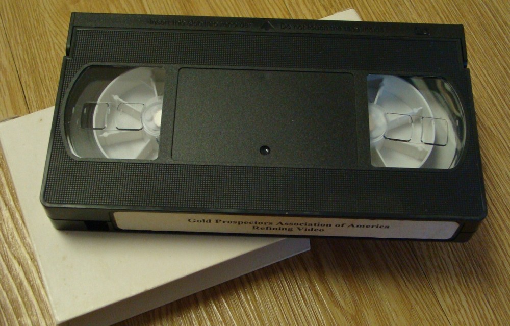 GPAA Gold Mining VHS Video Tape (GOLD) REFINING VIDEO