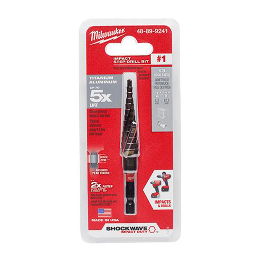 Milwaukee Tool SHOCKWAVE Impact Duty #1 1/8 - 1/2"