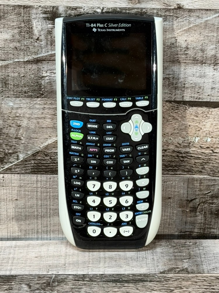 TI-84 Plus C Silver Edition Graphing Calculator NOT TESTED