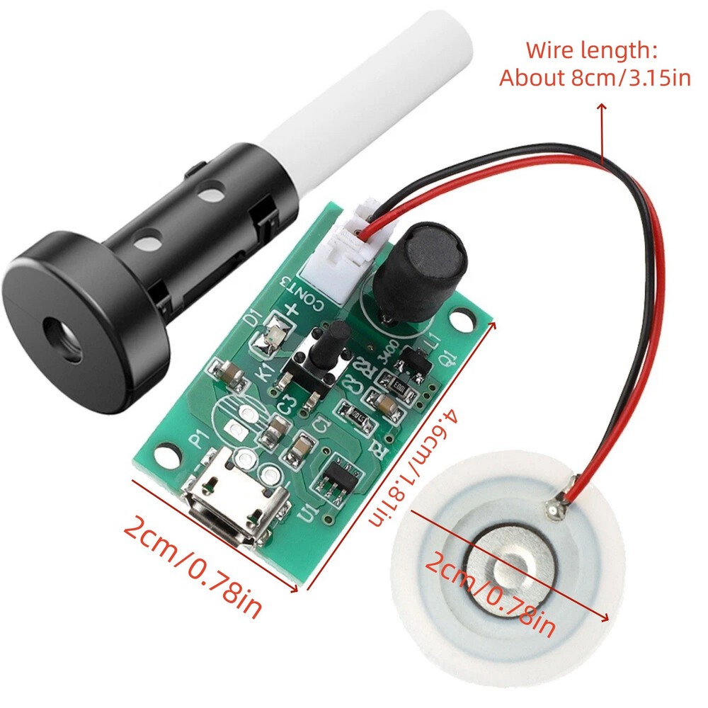 For Air Fogger Device 4PCS USB Mist Maker Driver Board Atomizer Set High Quality