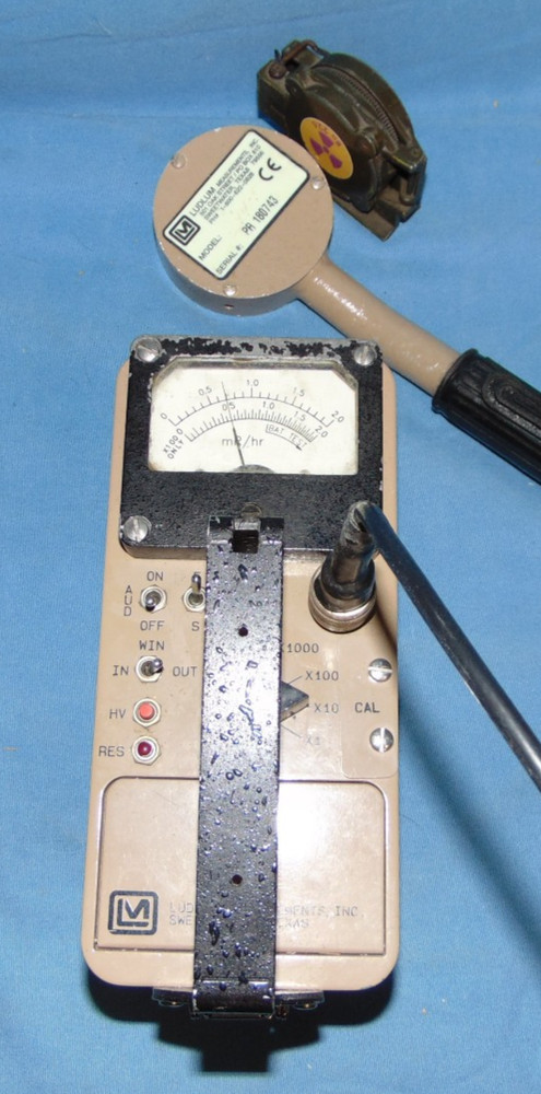 Ludlum 16 Analyzer Radiation Meter Geiger