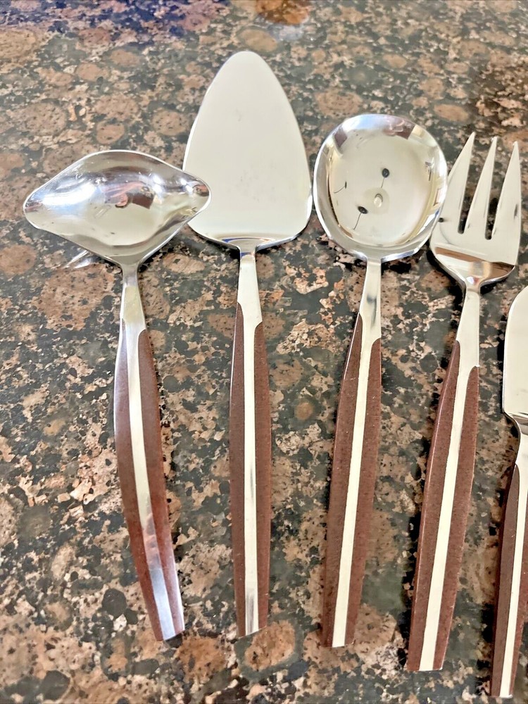 Eldan ELD2 Stainless Brown Silverware Flatware YOUR CHOICE