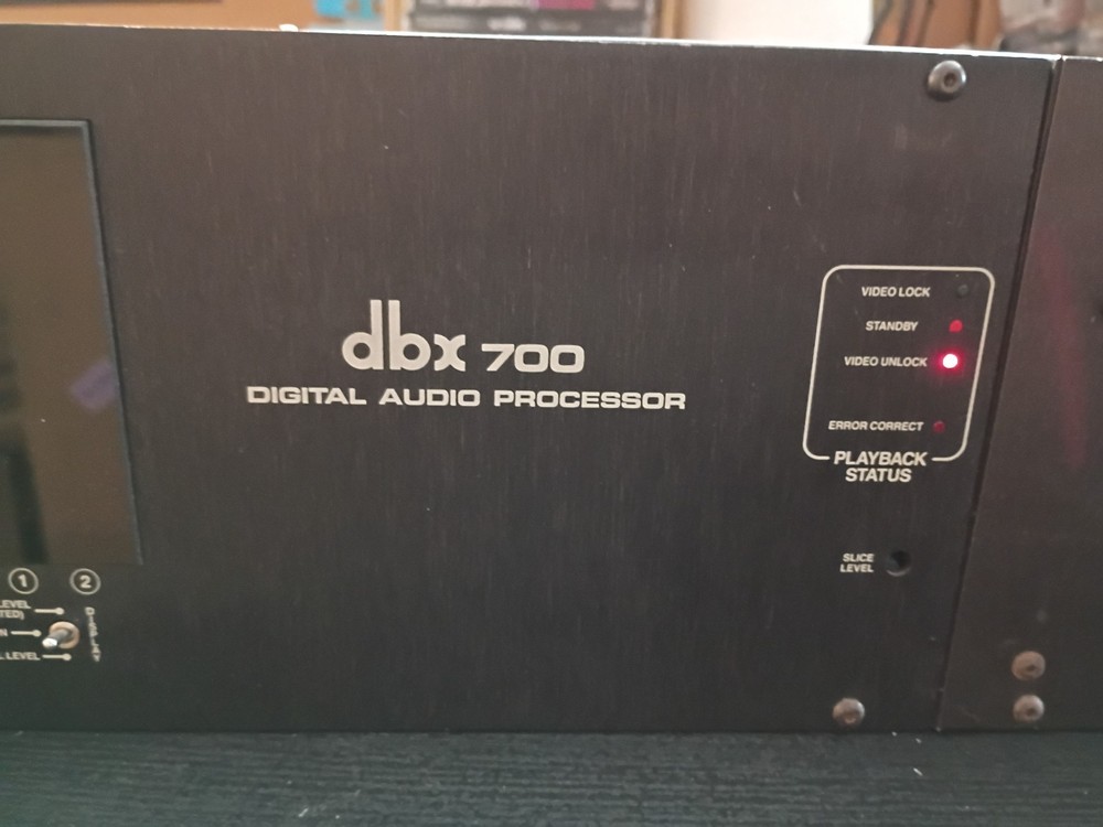 Vintage DBX 700 Studio Pro Digital Audio Processor ADC / DAC Combination Unit