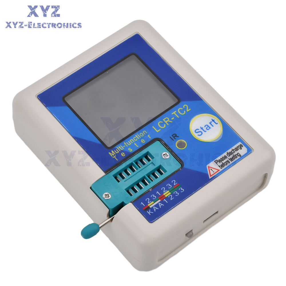 LCR-TC2 Transistor Tester High-precision Upgraded Version V3.1E with Cable Kit