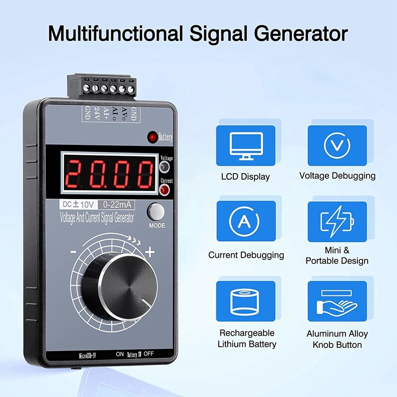 DC 0-10V Generator Adjustable Function Generator Current Voltage Analo9041-