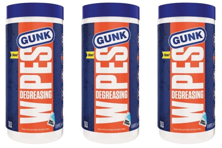 Gunk Degreasing Engine Cleaner Wipes (30-Count) EDW30 (3 Pack)