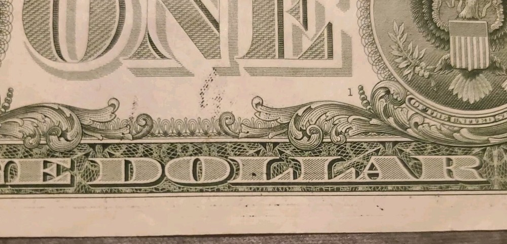 Overinking Error $1 US Dollar Note Series 2021