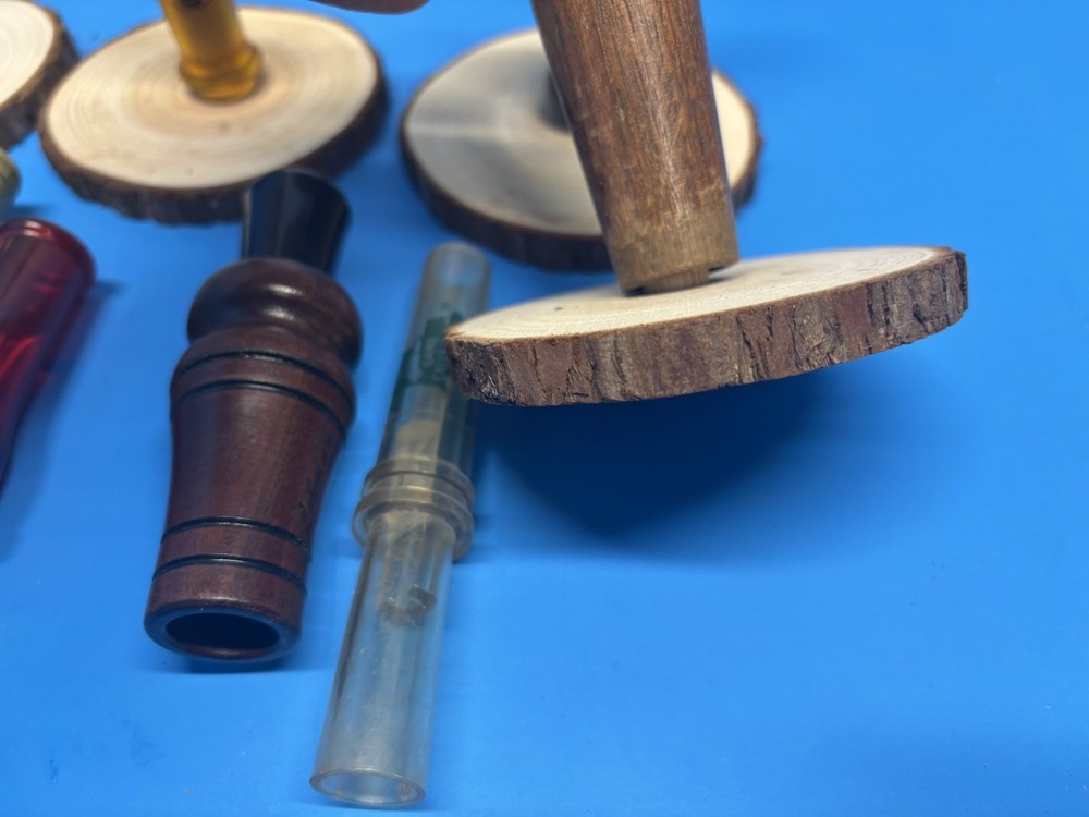 6- Bark Edges Circle Game/ Duck Call Stands D11