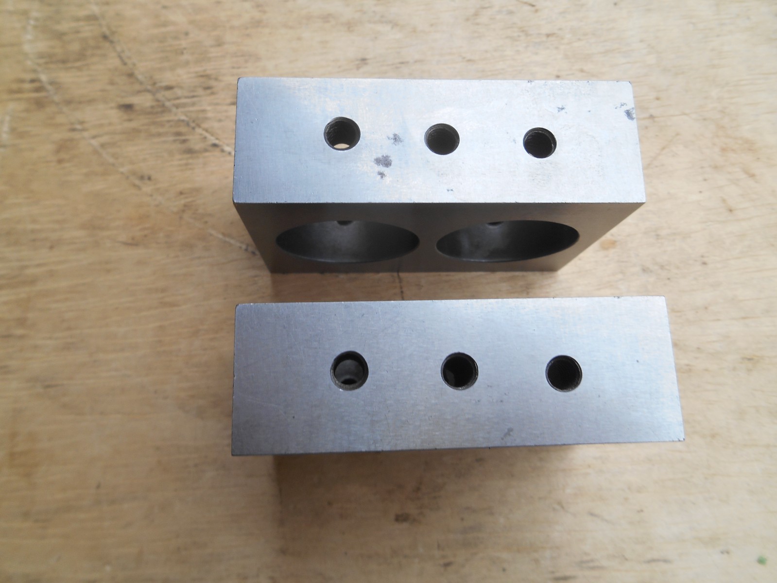 MACHINISTS 1-2-3 BLOCKS , NICELY MADE