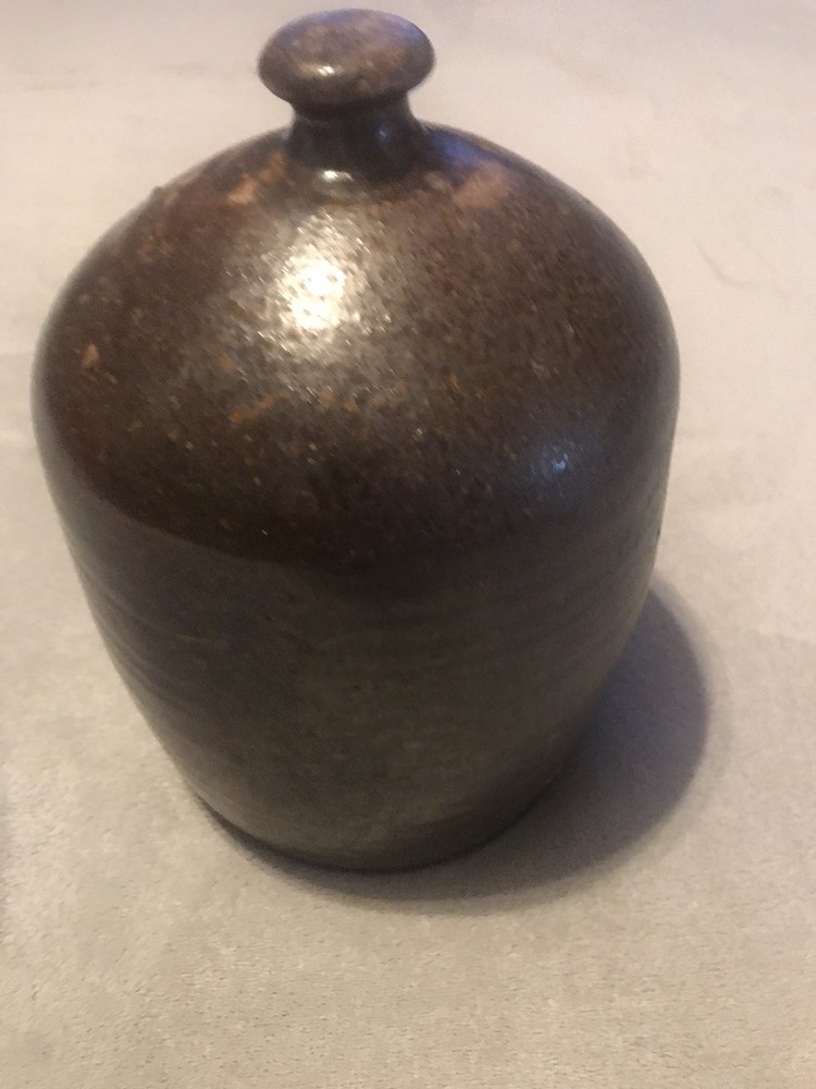 Antique Clay Stoneware Chicken Feeder/Waterer