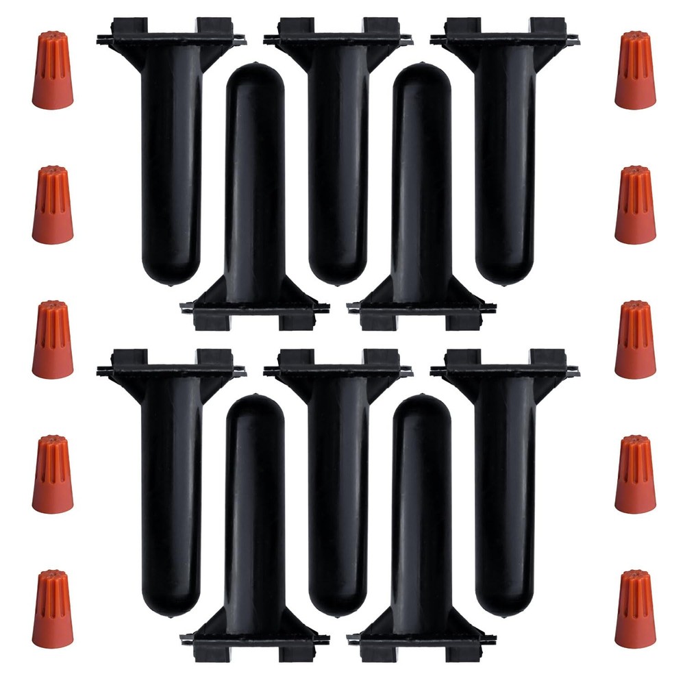 10-Pack Waterproof Cable Splice Kit - Low Voltage High Performance Electric D