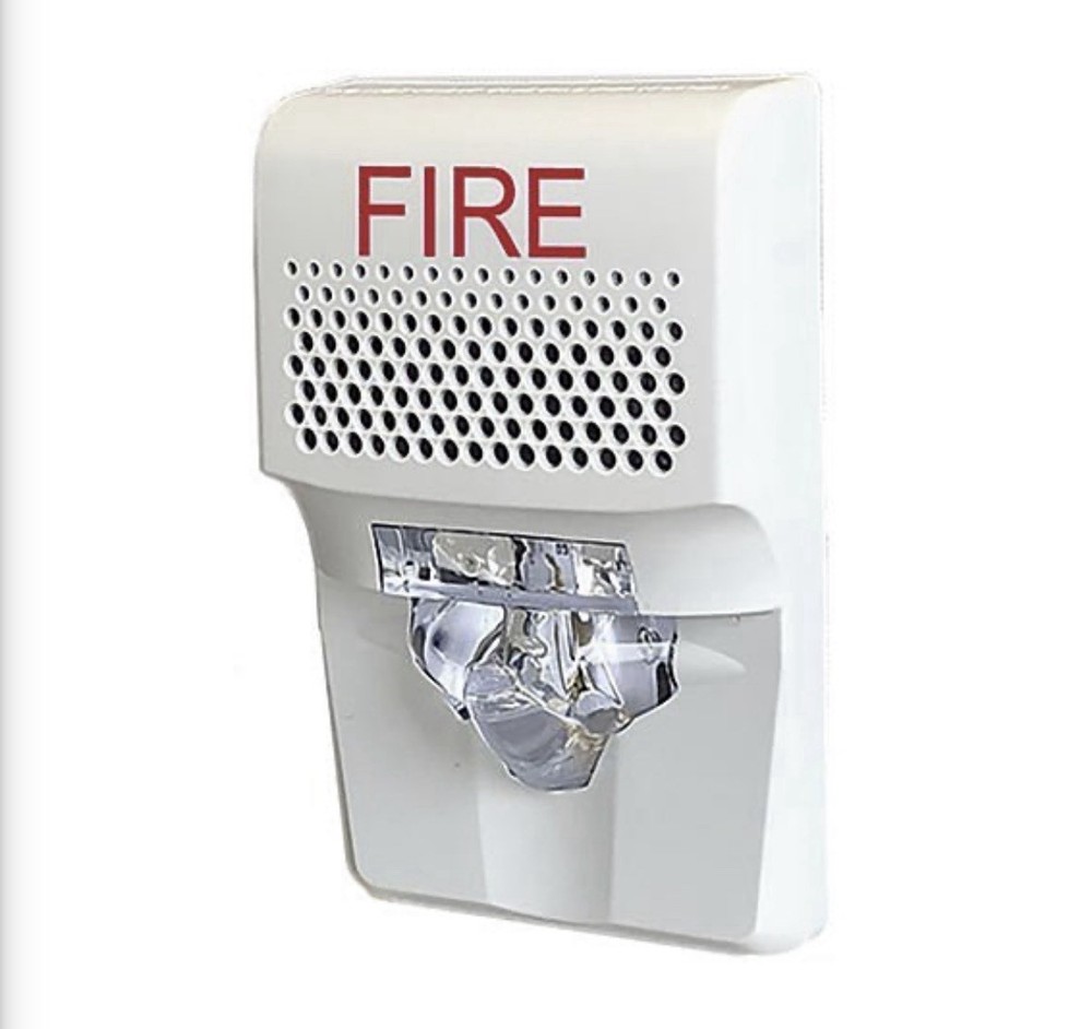 Kidde EG1AVWF Compact Wall Horn Strobe White, New