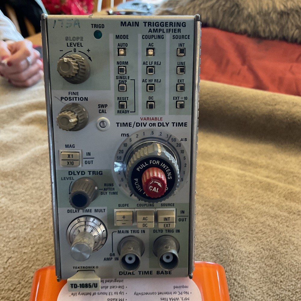 Tektronix TD-1085/U Dual Time Base Scope Plug In