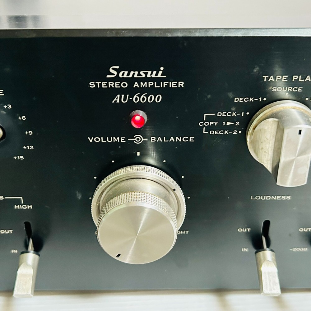 Sansui Model AU-6600 Stereo Receiver