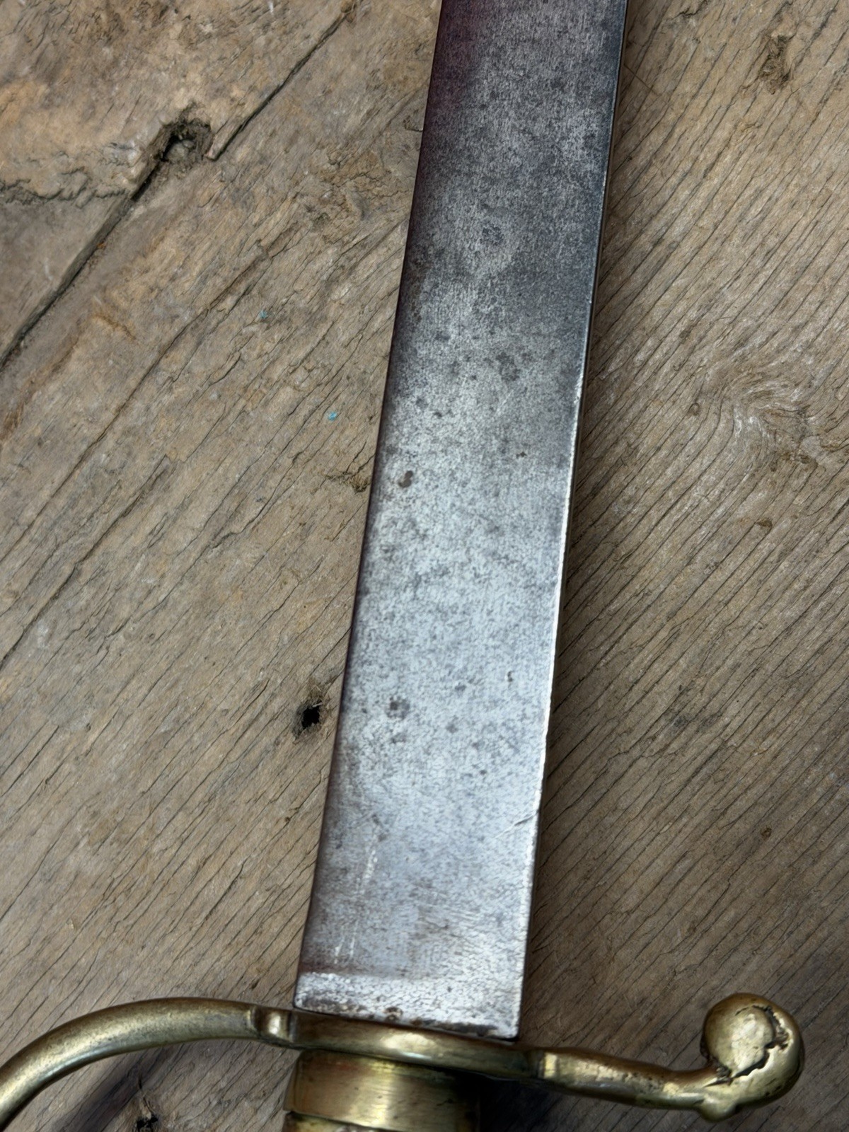 Revolutionary War Era 1700s 18th Century European Cuttoe Hunting Sword