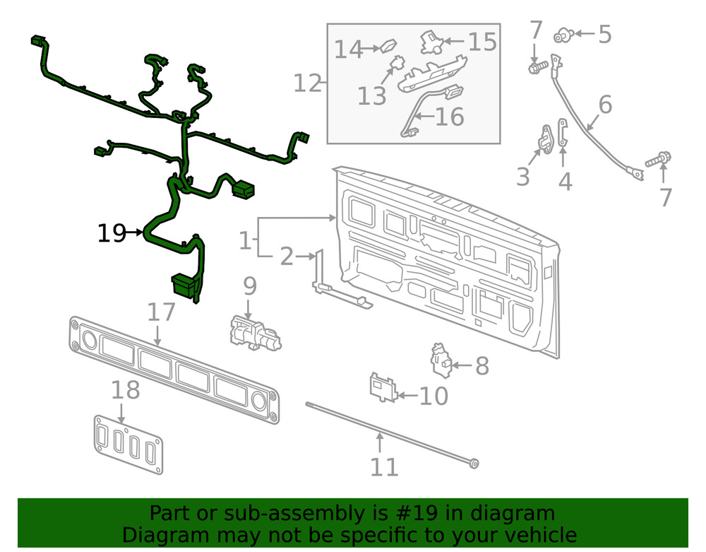 Genuine GM Harness 85583042