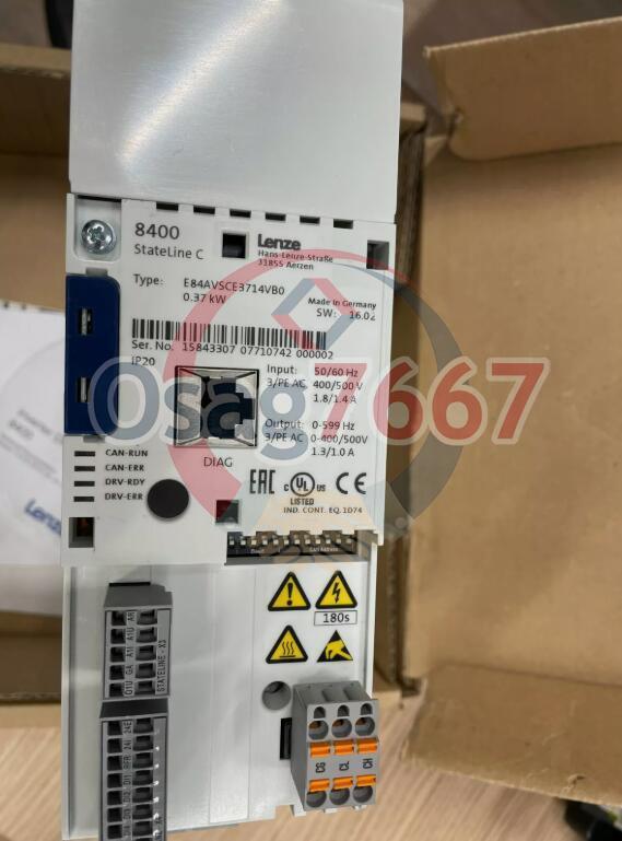 1PC LENZE inverter E84AVSCE3714VB0 NEW