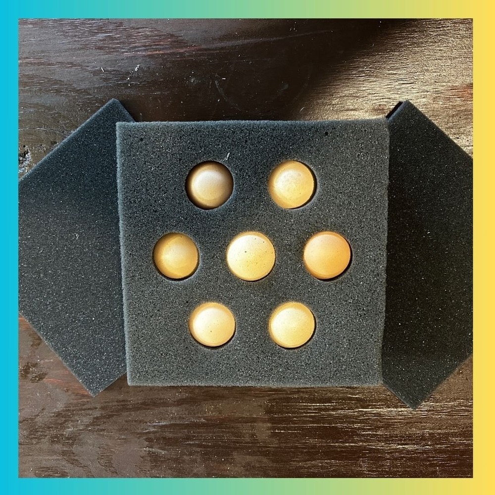 Bantam Chicken Foam 7 hole Sets