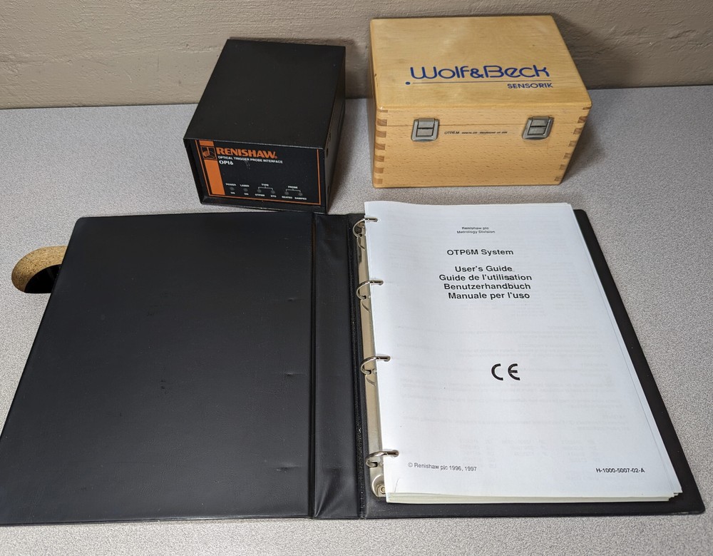 CMM Renishaw OPT6-LD optical laser probe & OPI6 Optical Trigger Probe Interface