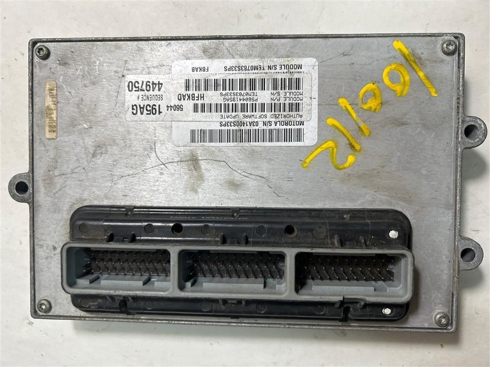 Engine ECM Electronic Control Module 3.7L Automatic Fits 03 LIBERTY 3799978