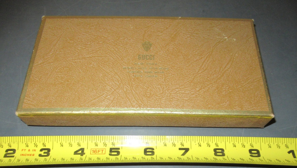 Vintage Authentic Empty Gucci Box