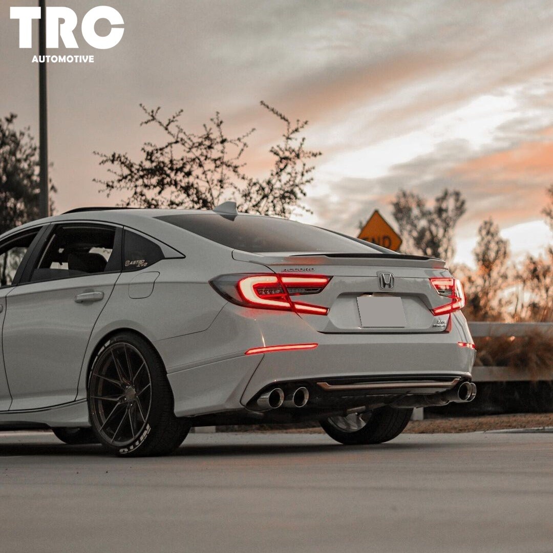 OEM+ LED Tail Lights for Honda Accord Sedan 2018-2022 10th Gen Smoked Chrome