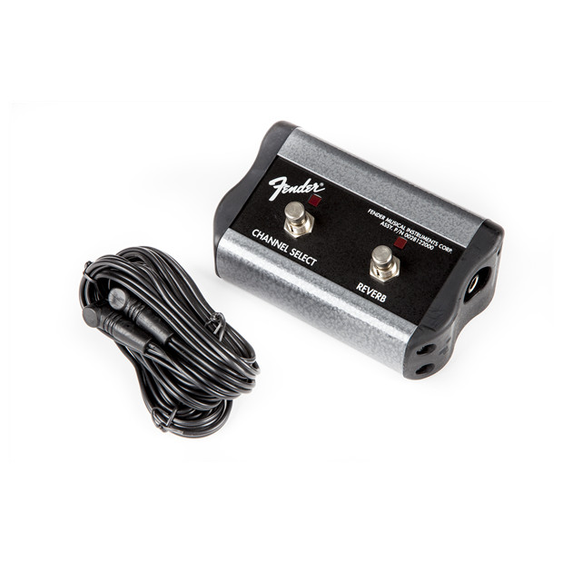 Fender 2-Button Footswitch: Channel / Reverb On/Off with 1/4" Jack