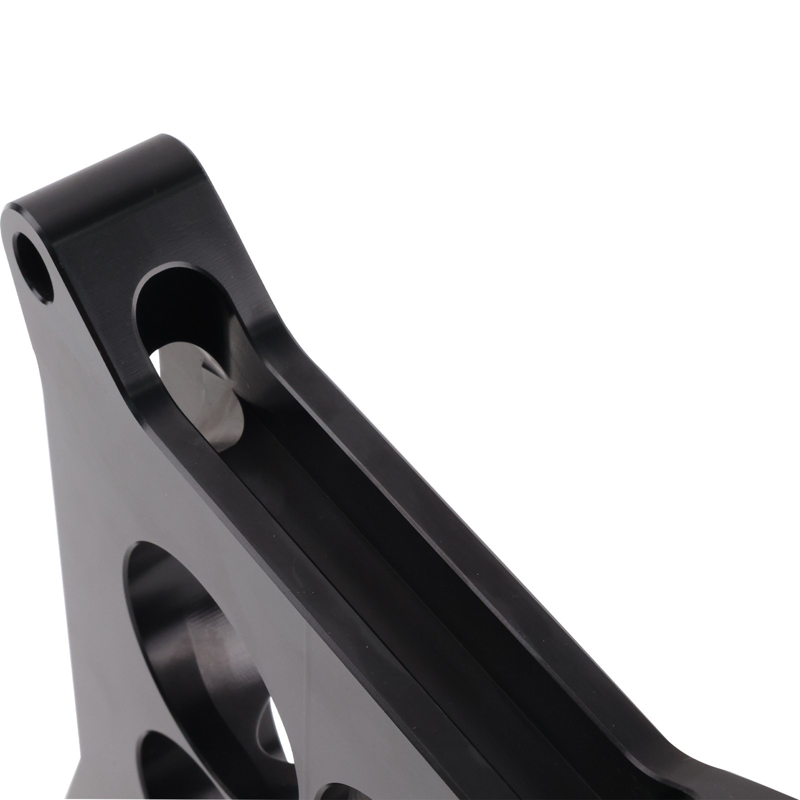 New 1"Thick Aluminum 4150 CNC Machined Carburetor Spacer Square Bore 4 Port BLK