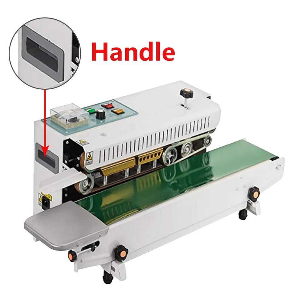 US FR900 220V Continuous Horizontal Plastic Bag Auto Sealing Packing Machine CE