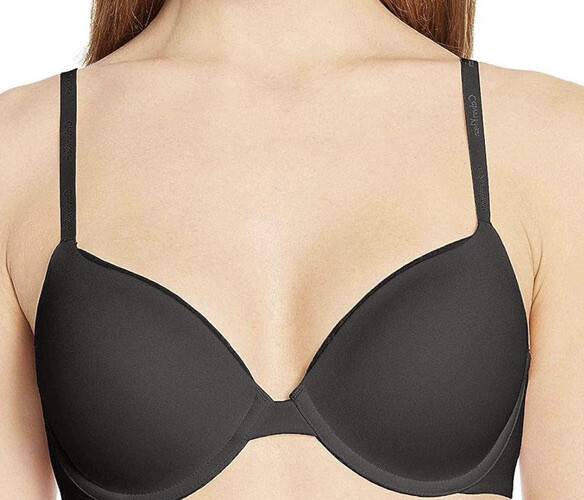 Calvin Klein Bra Convertible Strap Lightly Lined Full Coverage Bra size 34B $42