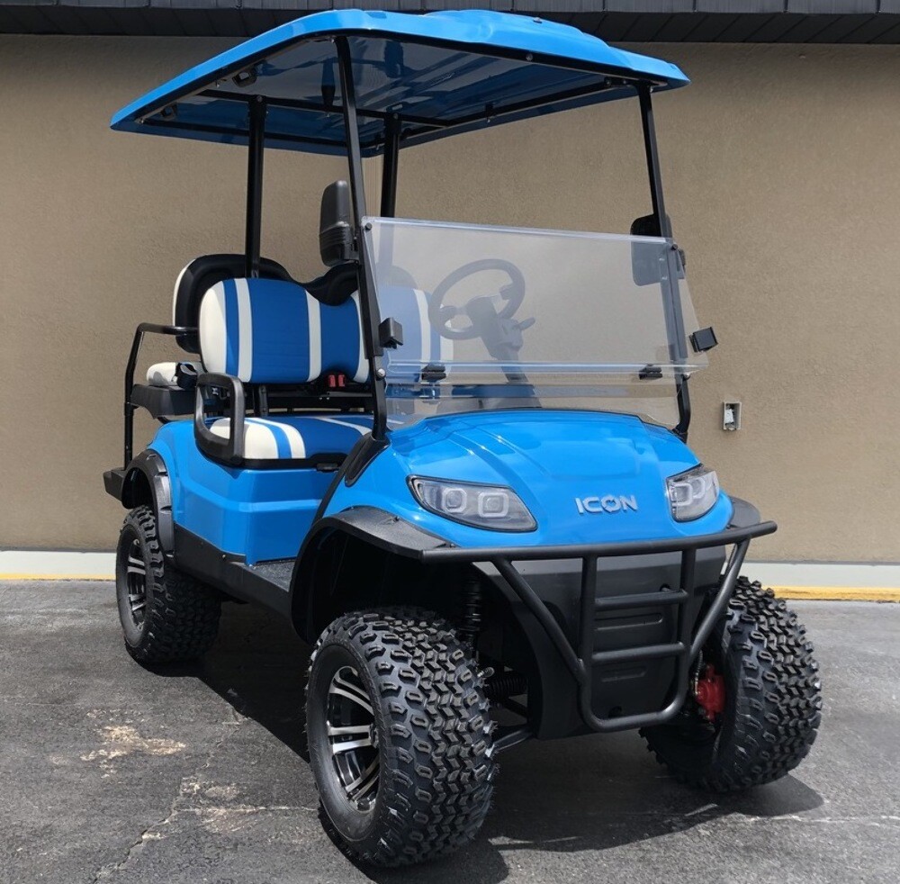 Folding Windshield for ICON i20, i40, i60 & Advanced EV EV1 Models (Clear)