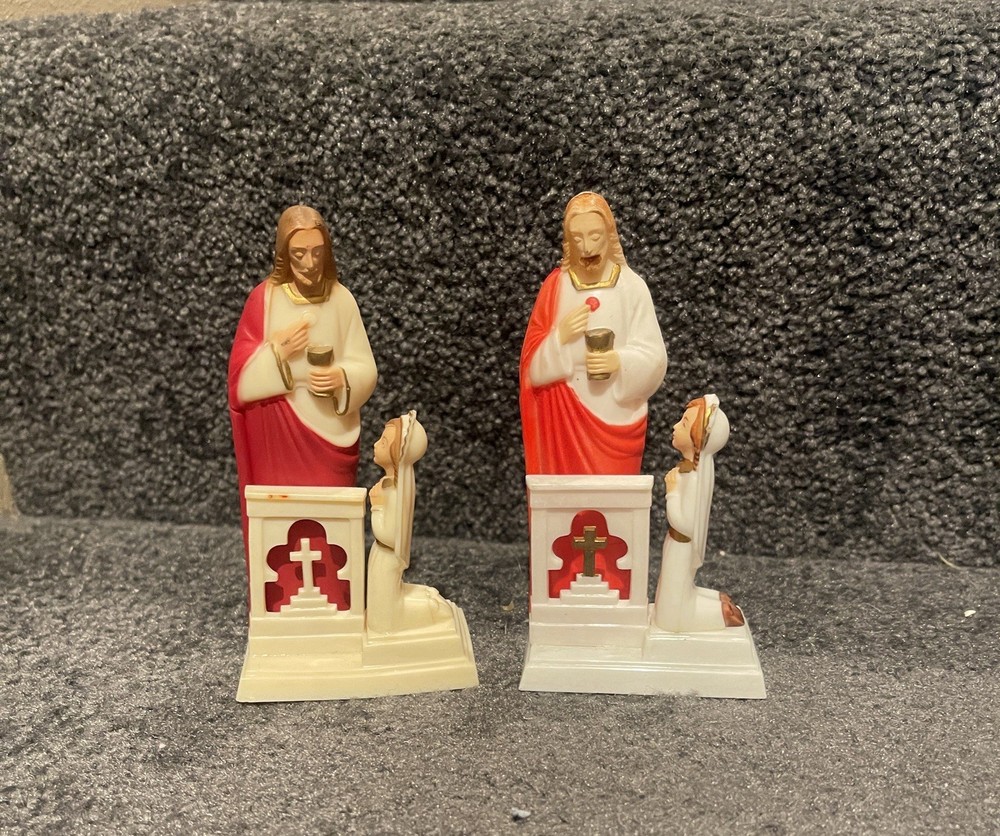 1950s Hartland Plastics First Communion Figures