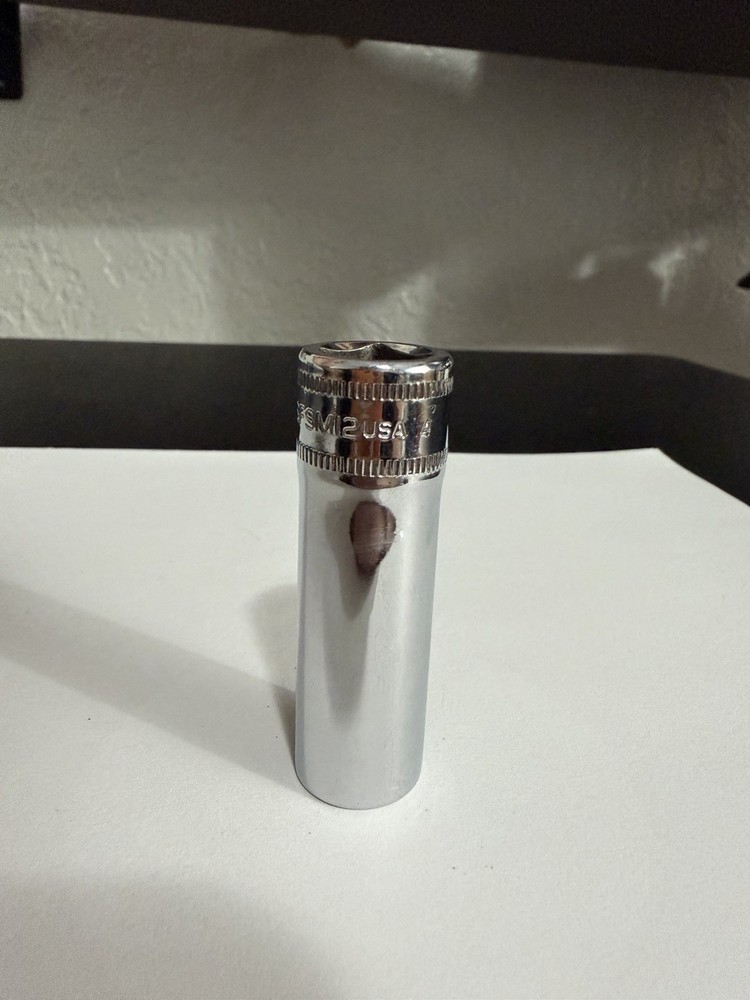 Snap On 6 Point Deep Socket SFSM12 12mm