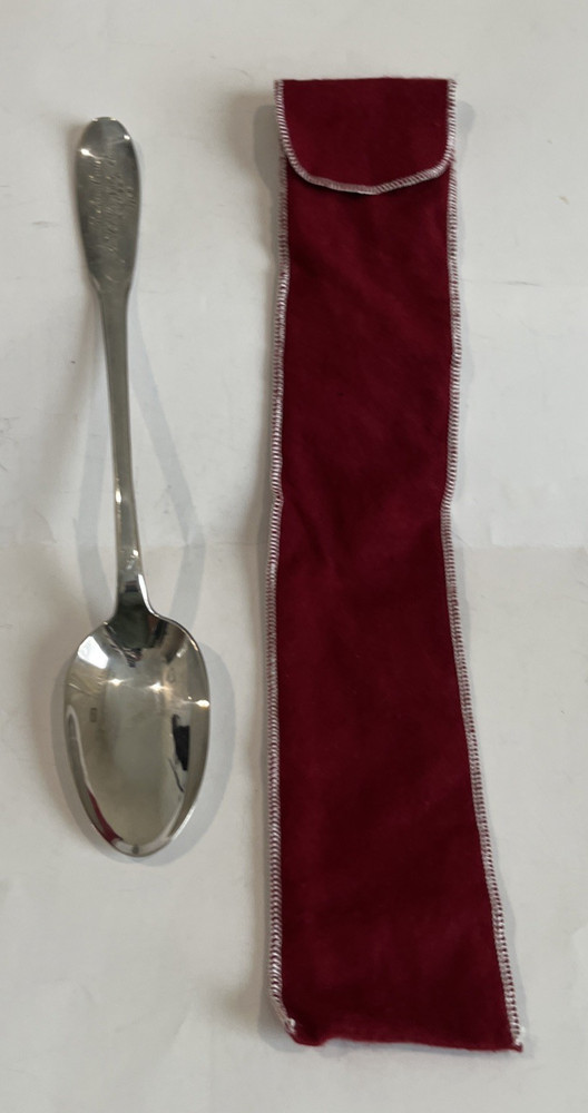 GORHAM - GENERAL de ROCHAMBEAU Revolutionary Era 12" SILVERPLATE SERVING Spoon