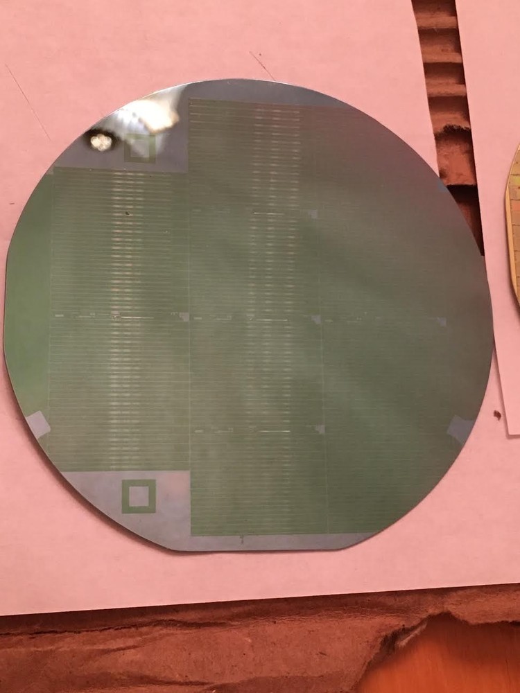 4" Unknown NITF Silicon Wafer 1980s Extremely Rare