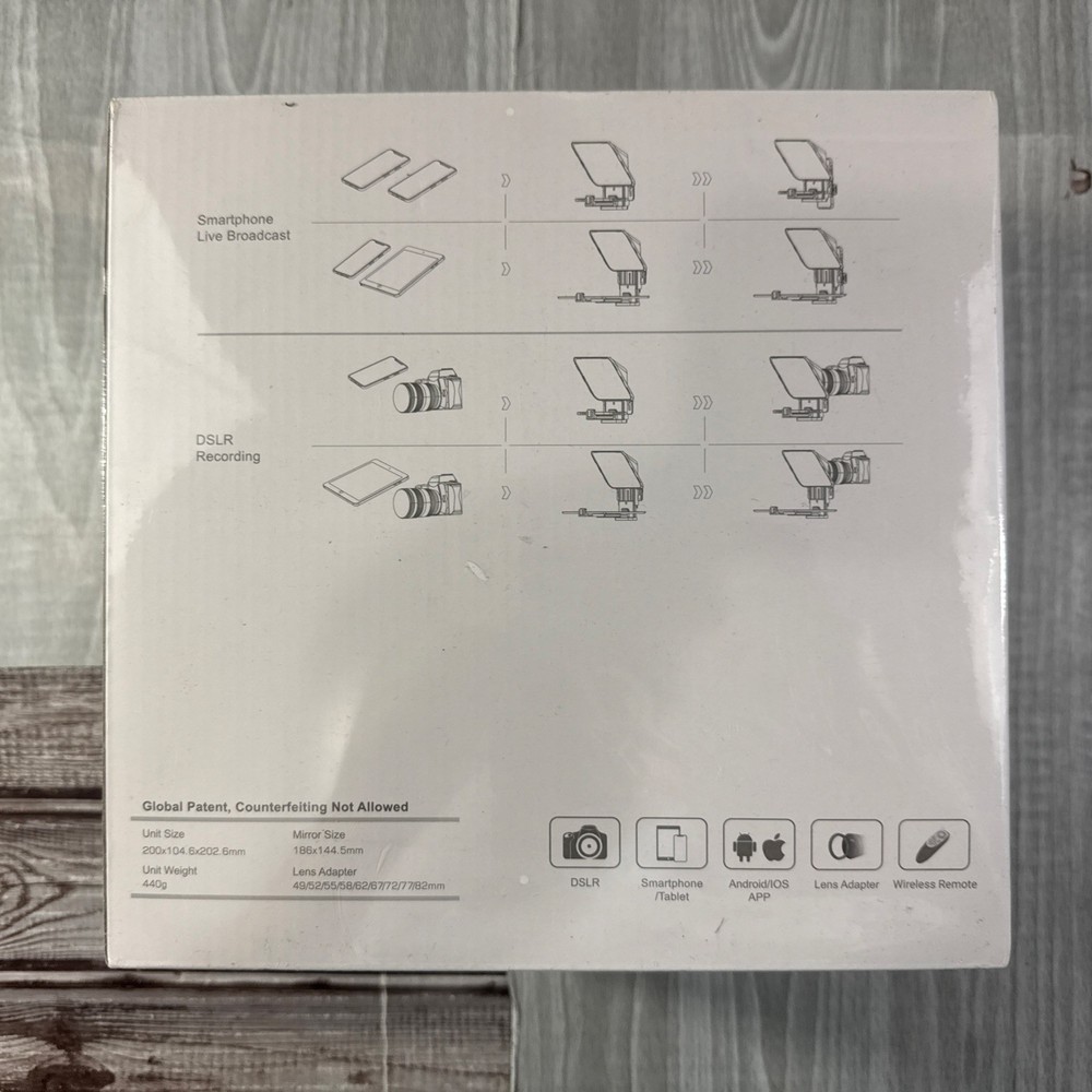 SmallRig x Desview TP 10 Teleprompter