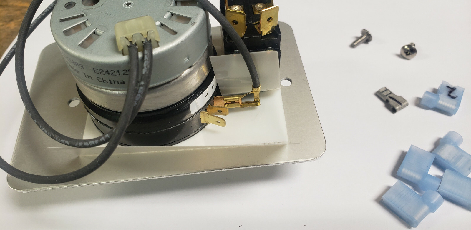 HOBART MIXER SWITCH & TIMER CONTROL PLATE FOR MODEL A200T. With FACTORY GUARD