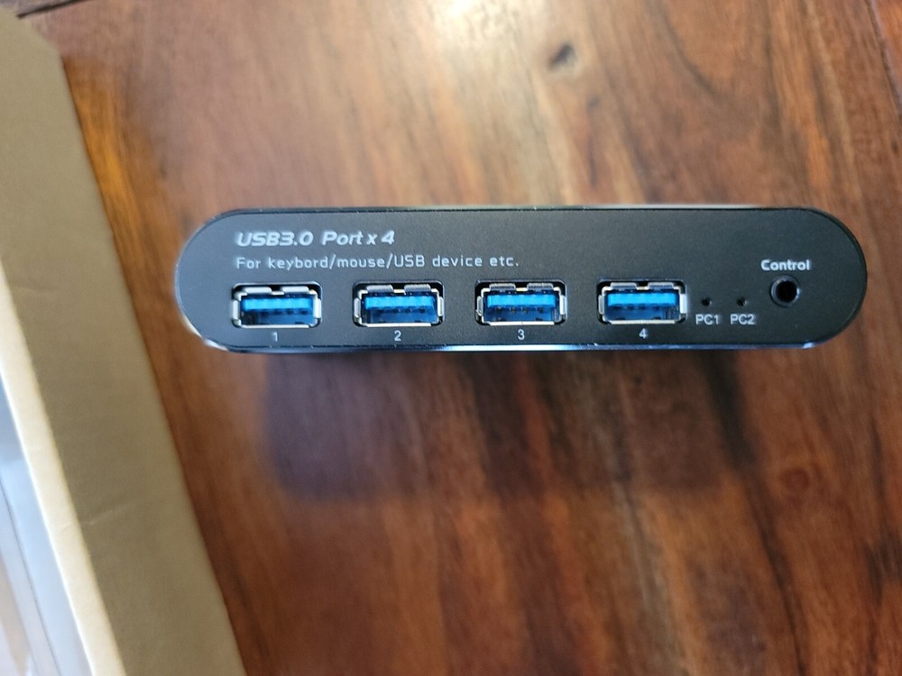 Forvido Usb 3.0 Display 2 Port Kvm Switch