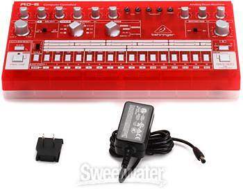 Behringer RD-6-SB Analog Drum Machine - Red Translucent