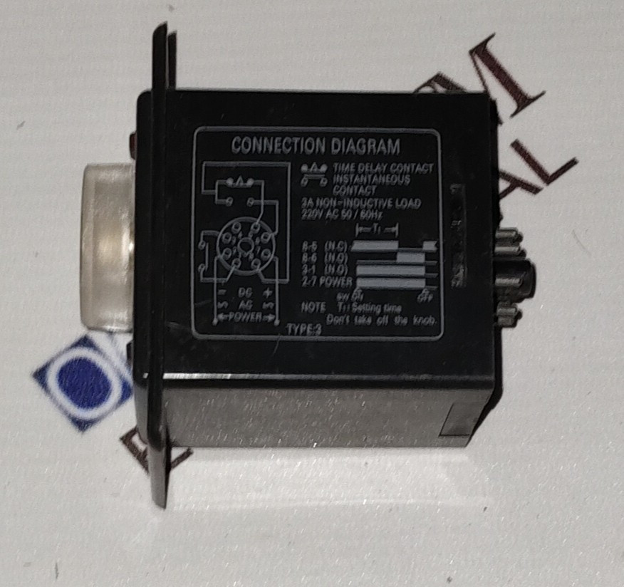 ANLY ELECTRONICS AH2-Y ELECTRONIC TIMER TIMING 1S-30S VOLTAGE 220VAC FAST SHIP